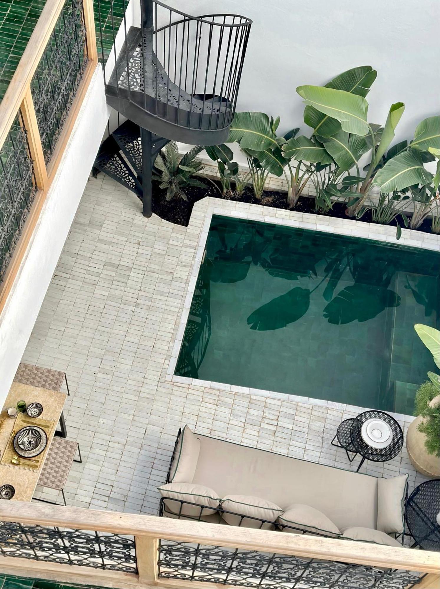 Вилла Riad De L'O / Serene Designer Oasis ~ Pool ~ Rooftop Марракеш Экстерьер фото